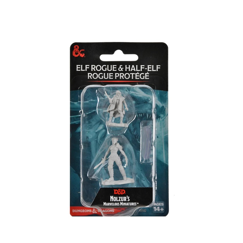 Elf Rogue & Half-Elf Rogue Protege – Nolzur Primed