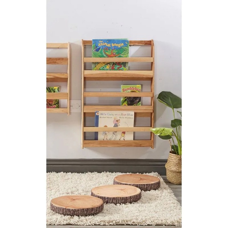 Flat Facing Wall Book Case  Vertical