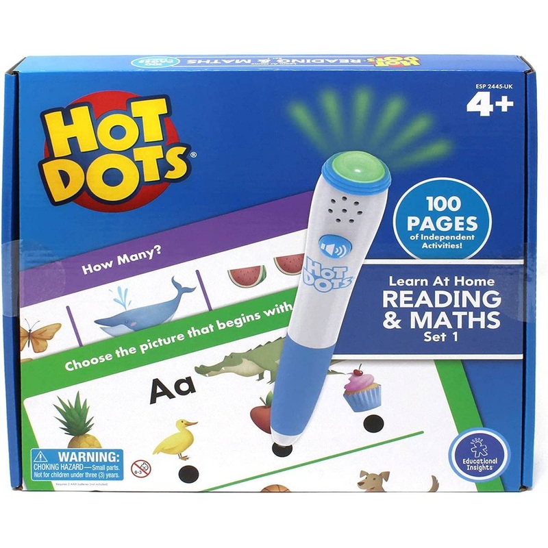 Hot Dots Learn at Home Reading & Maths Set 1