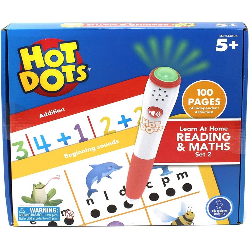 Hot Dots Learn at Home Reading & Maths Set 2