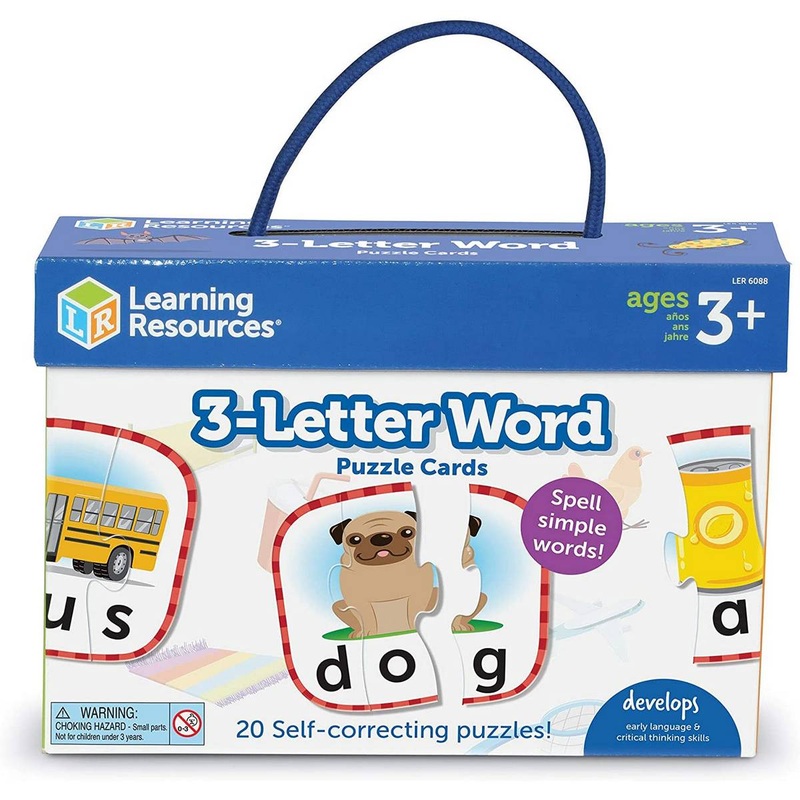 3-Letter Word Puzzle Cards