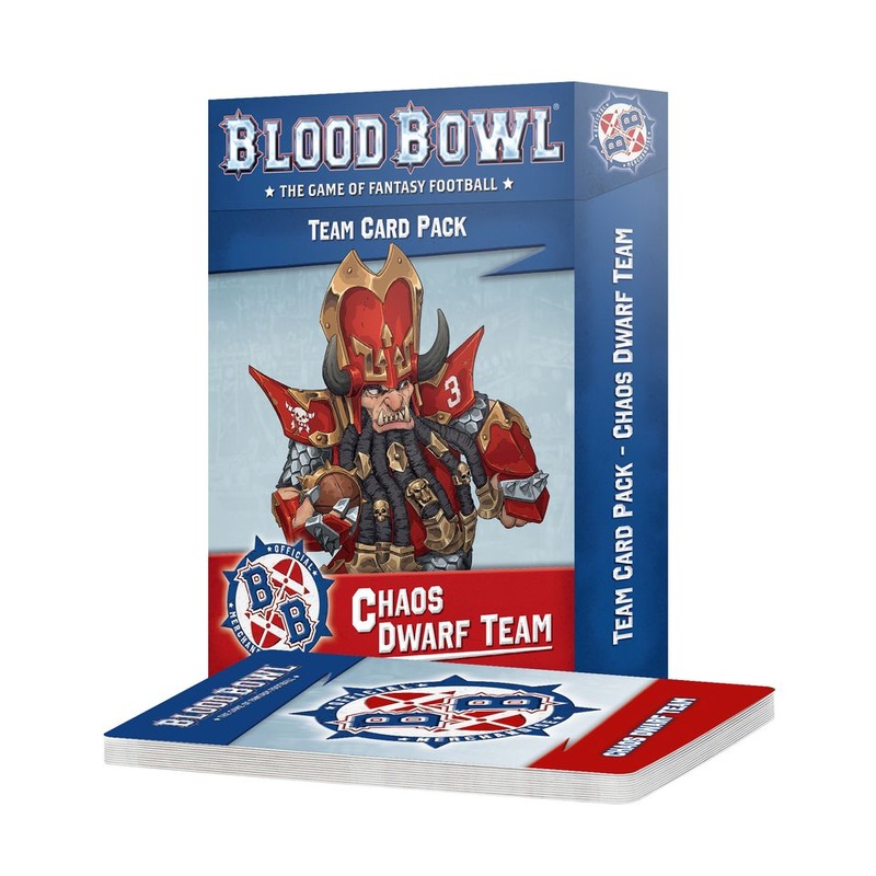 Blood Bowl: Chaos Dwarf Team Cards