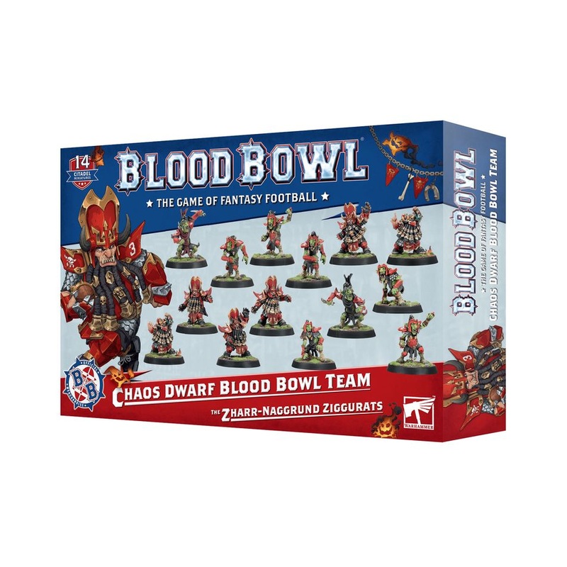 Blood Bowl: Chaos Dwarf Team – The Zharr-Naggrund Ziggurats