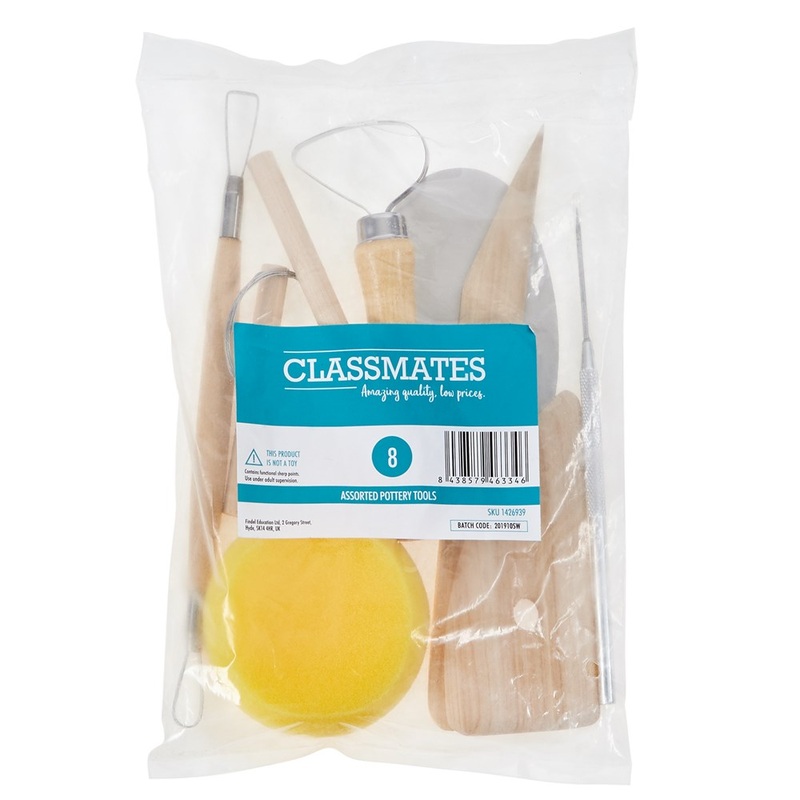 Classmates Pottery Tool Kit Pack of 8