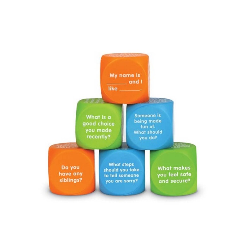Learning Resources Lets Talk SEL Cubes