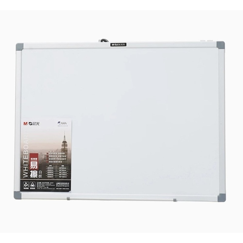 Magnetic Whiteboard and Chalk Board  60 x 45cm