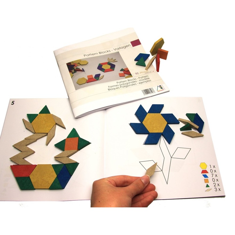 Pattern Blocks Activity Book