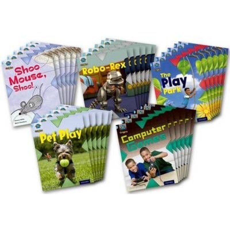 Project X Origins: Light Blue Book Band, Oxford Level 4: Toys and Games: Class Pack of 30