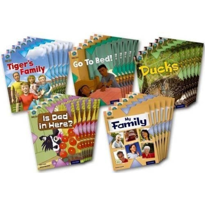 Project X Origins: Pink Book Band, Oxford Level 1+: My Family: Class Pack of 30