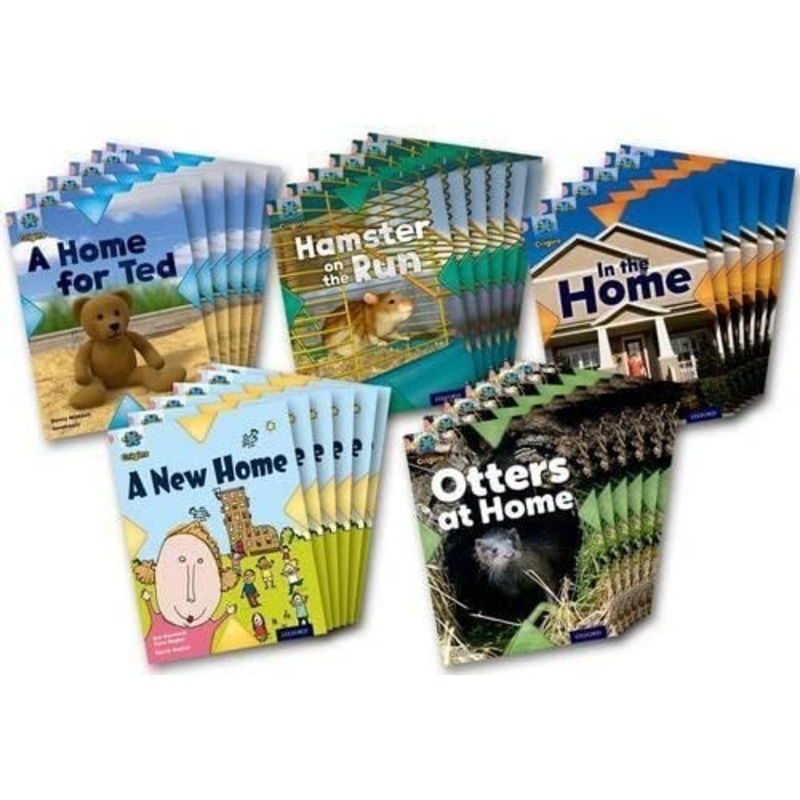 Project X Origins: Pink Book Band, Oxford Level 1+: My Home: Class Pack of 30