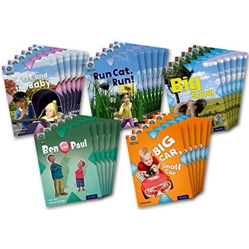 Project X Origins: Red Book Band, Oxford Level 2: Big and Small: Class Pack of 30
