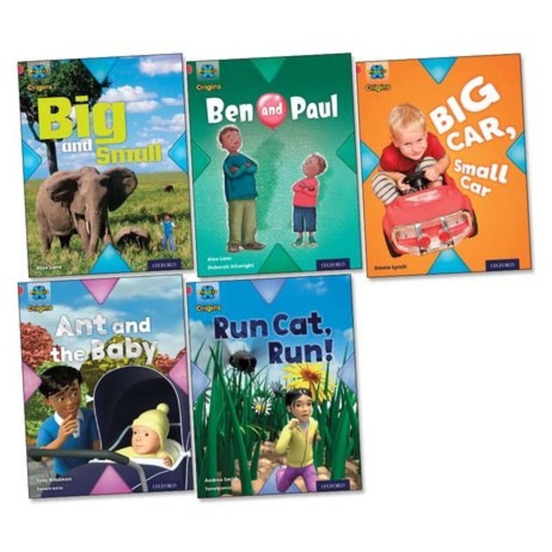 Project X Origins: Red Book Band, Oxford Level 2: Big and Small: Mixed Pack of 5