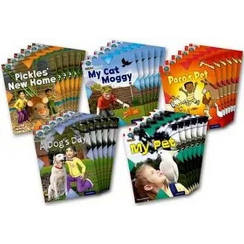 Project X Origins: Red Book Band, Oxford Level 2: Pets: Class Pack of 30