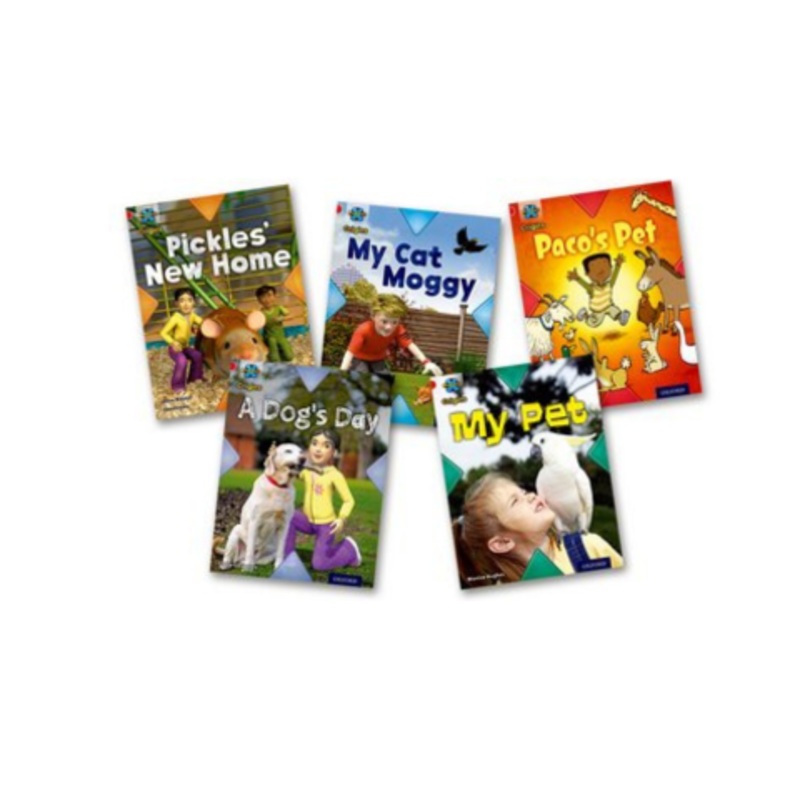 Project X Origins: Red Book Band, Oxford Level 2: Pets: Mixed Pack of 5