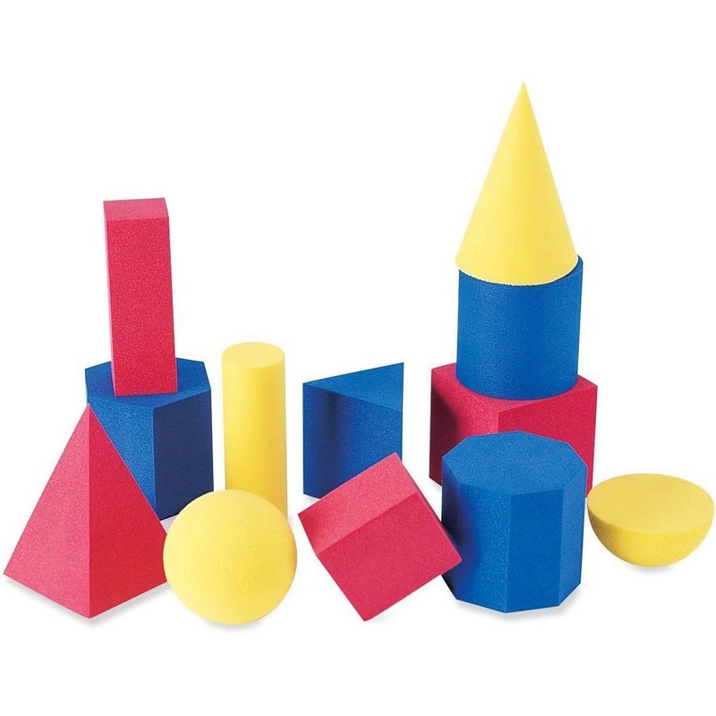 Soft Foam Small Geometric Shapes