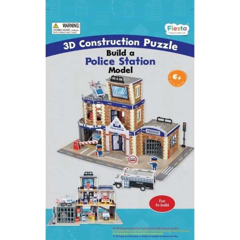 3D Construction Craft  Police Station
