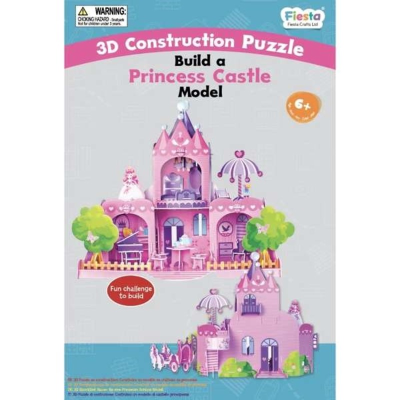 3D Construction Craft  Princess Castle