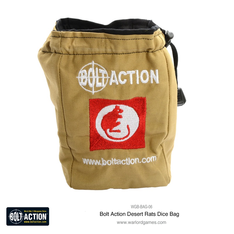 Bolt Action Dice Bag Desert Rat