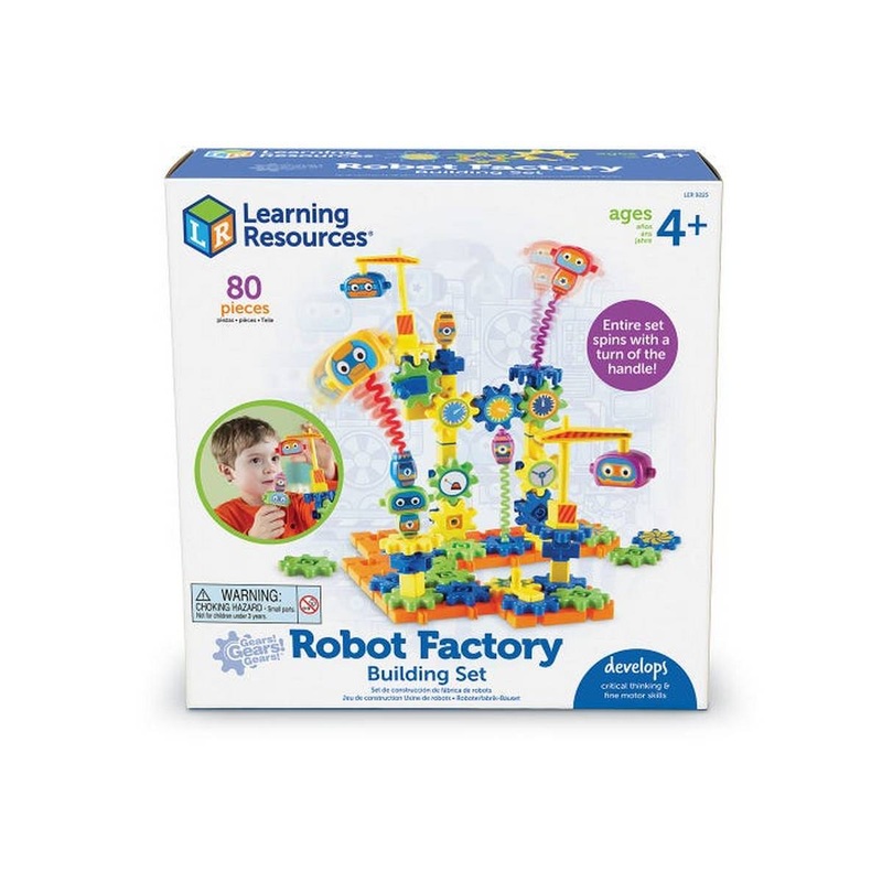 Gears! Gears! Gears! Robot Factory Building Set