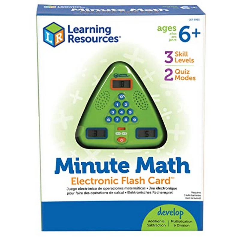 Learning Resources Minute Math Electronic Flash Card