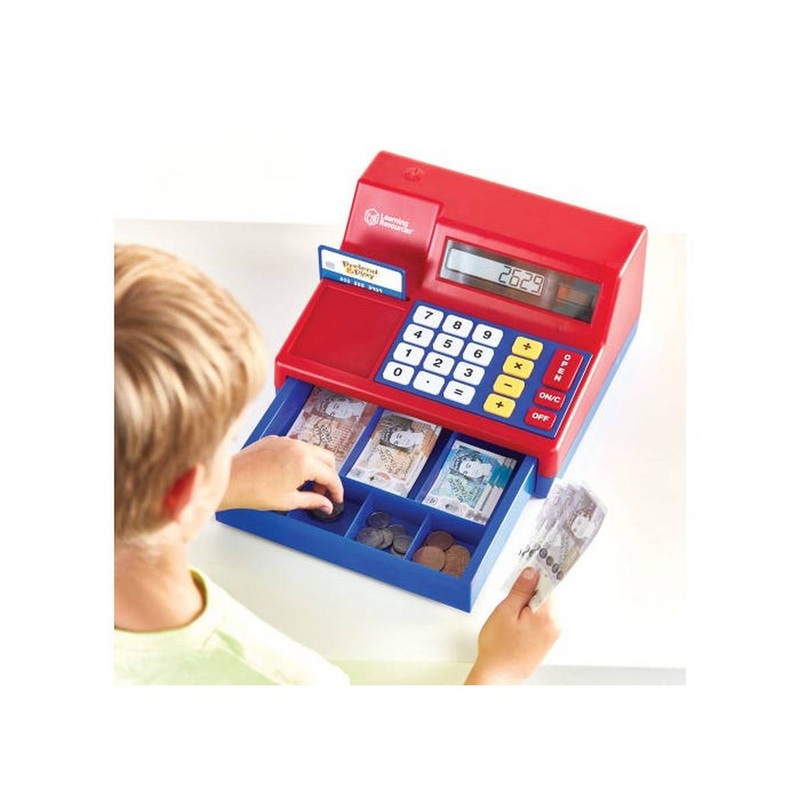 Pretend & Play Calculator Cash Register with UK Currency