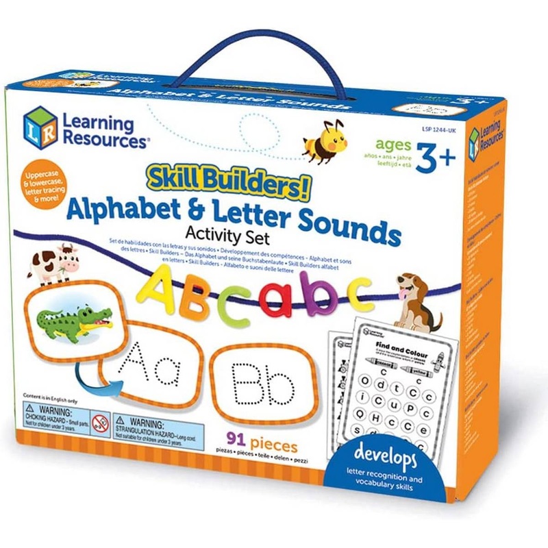Skill Builders! Alphabet & Letter Sounds Activity Set