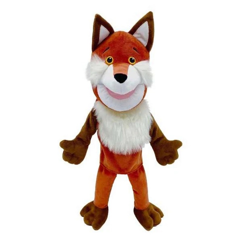 Fox Hand Puppet with Moving Mouth