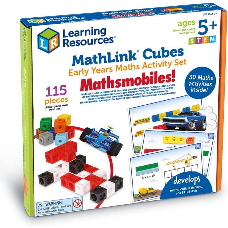 MathLink Cubes Early Maths Activity Set  Mathmobiles
