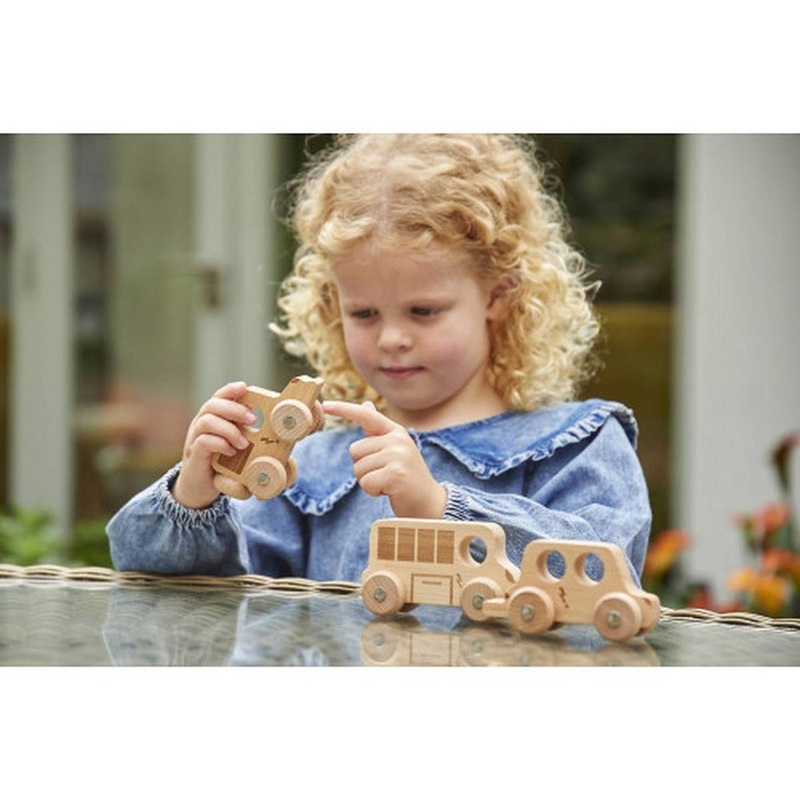 Natural Wooden City E-Vehicles  Pk3