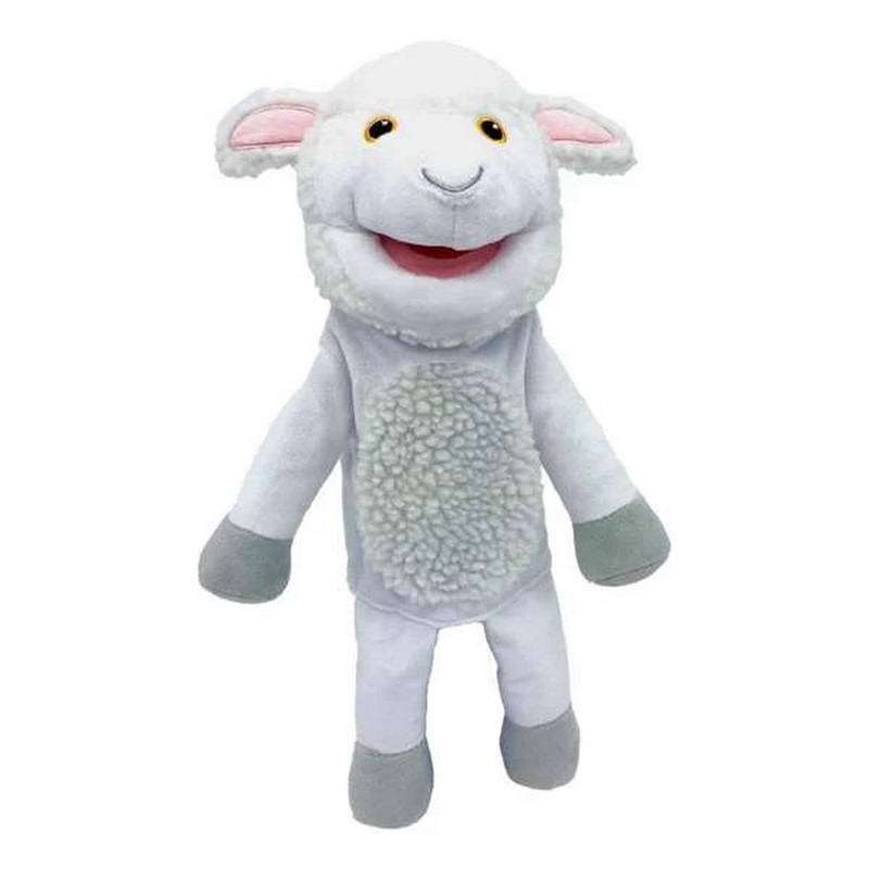 Sheep Hand Puppet with Moving Mouth