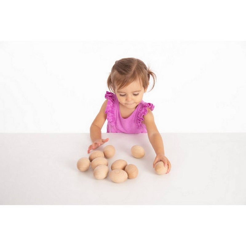 Wooden Eggs  Pack of 10