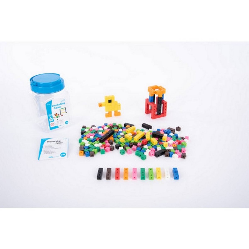 Interlocking Cubes Jar  Pack of 400