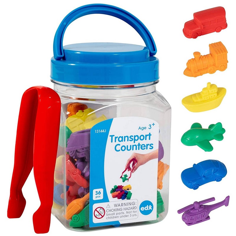 Transport Counters Jar  Pack of 30