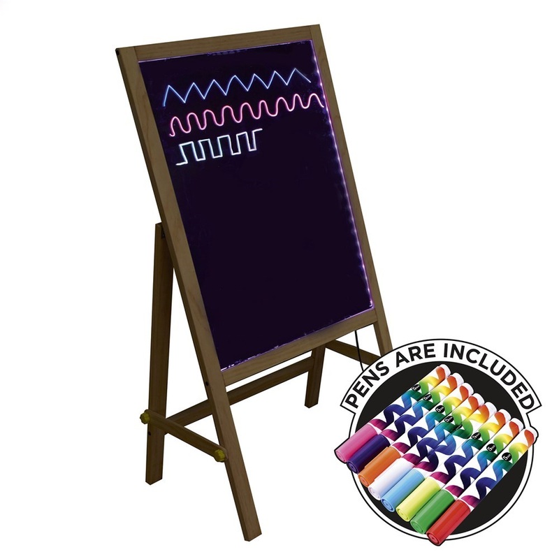 Wooden Glow Writer Easel