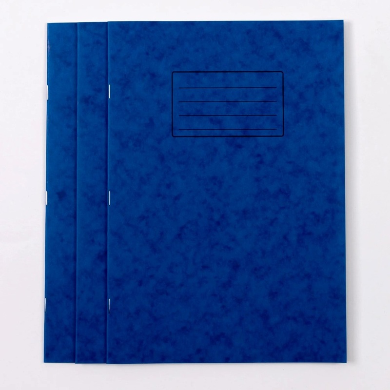 A4 Exercise Book 64 Page, 15mm Ruled, Light Blue  Pack of 50