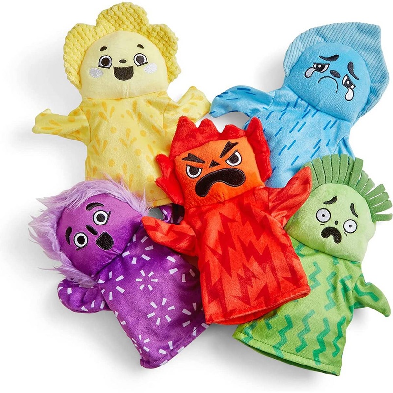 Learning Resources Feelings Family Hand Puppets Pack of 5