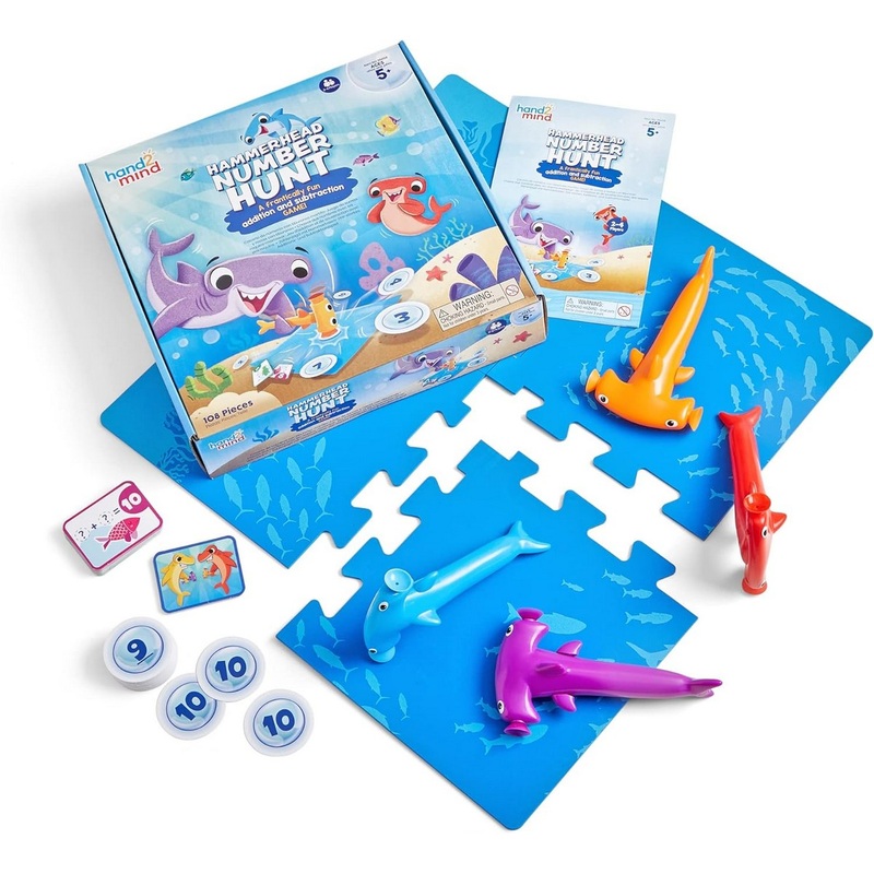 Learning Resources Hammerhead Number Hunt Game
