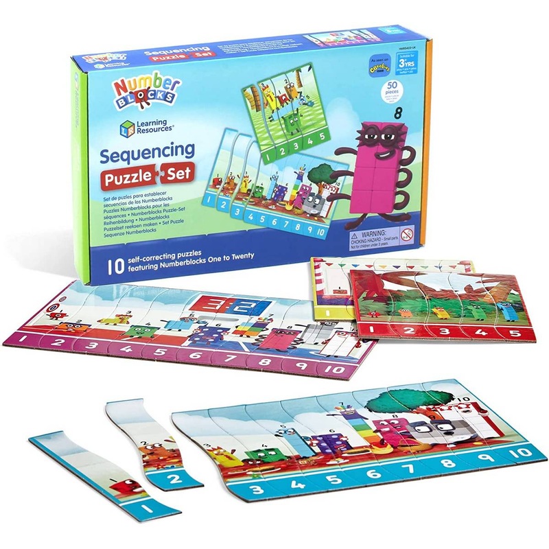 Numberblocks Sequencing Puzzle