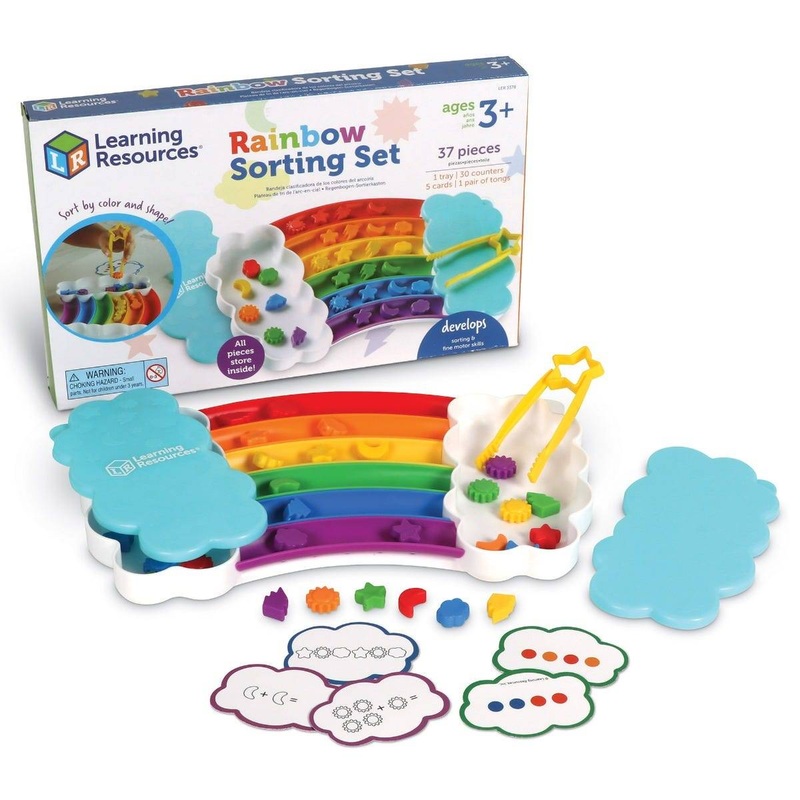 Rainbow Sorting Tray