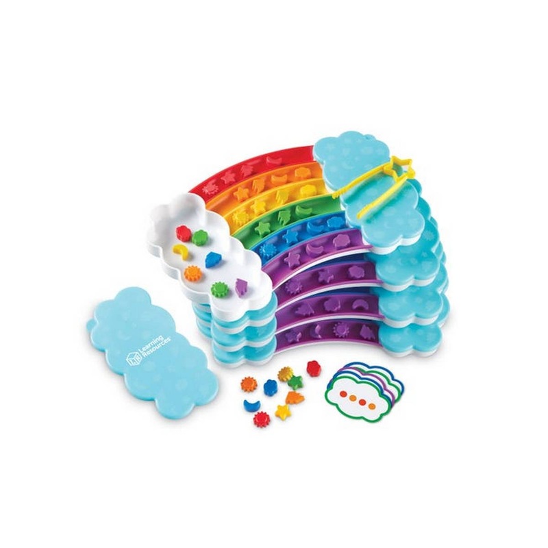 Rainbow Sorting Trays Classroom Edition (Set of 4)