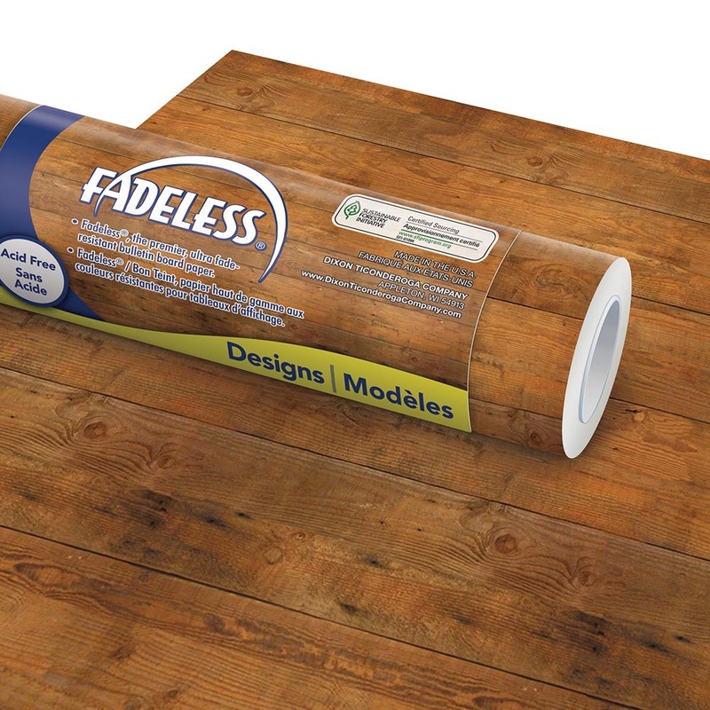 Fadeless Display Rolls 1.2m x 3.7m Shiplap