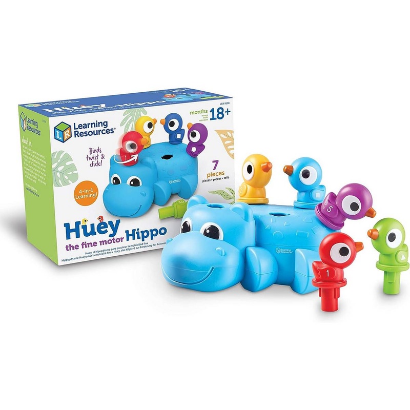 Learning Resources Huey the Fine Motor Hippo