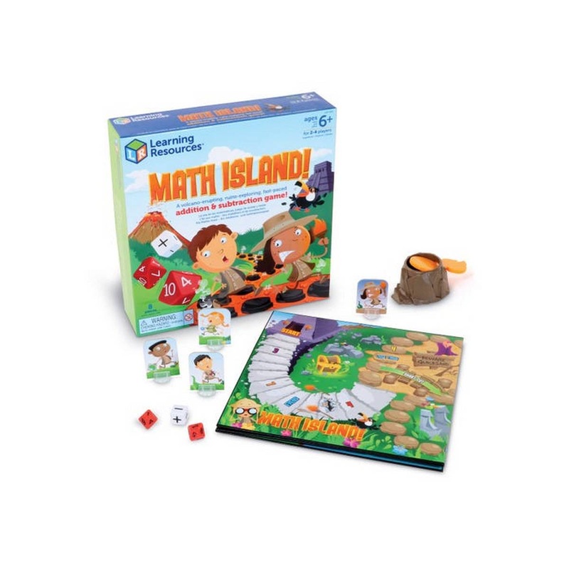 Learning Resources Math Island! Addition and Subtraction Game