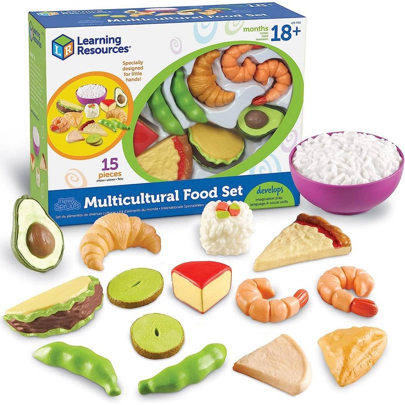 Learning Resources New Sprouts Multicultural Food Set