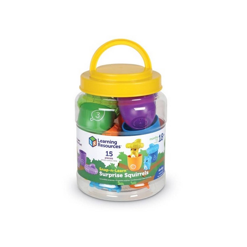 Learning Resources Snap-n-Learn Surprise Squirrels