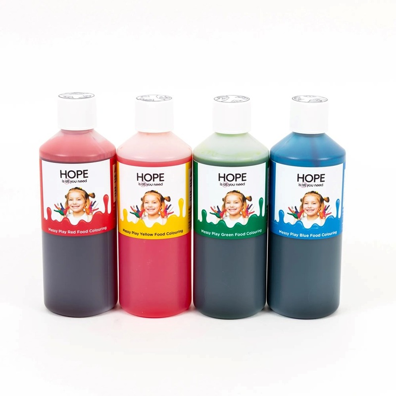 Messy Play Food Colouring  4 Pack