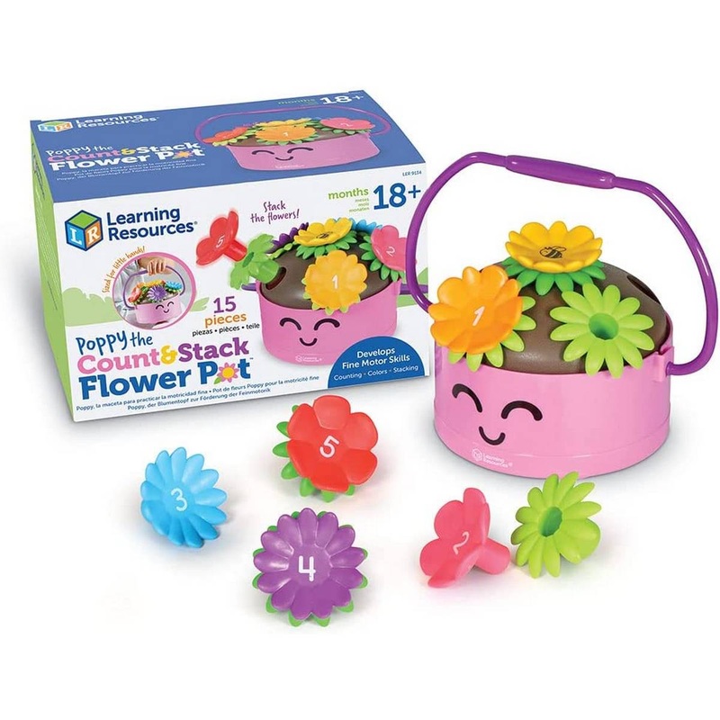 Poppy the Count and Stack Flower Pot