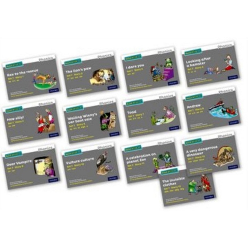Read Write Inc. Phonics: Grey Set 7 Core Storybooks (Mixed Pack of 13)