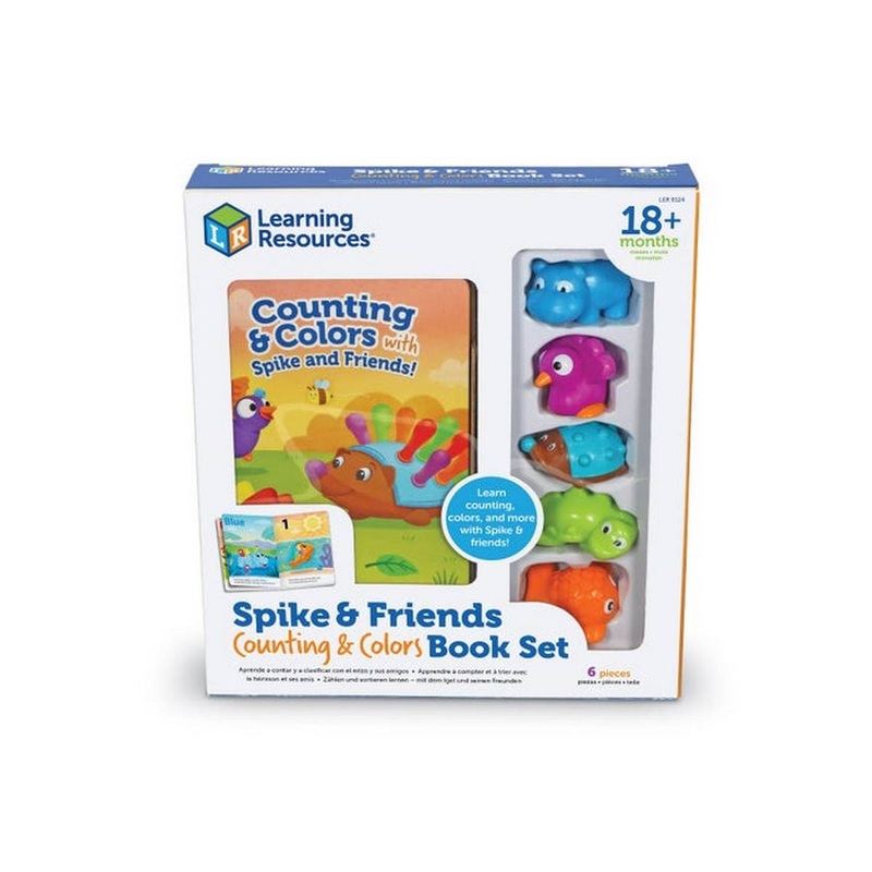 Spike and Friends Colours & Counting Book Set