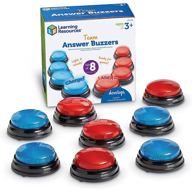 Team Answer Buzzers (Set Of 8)